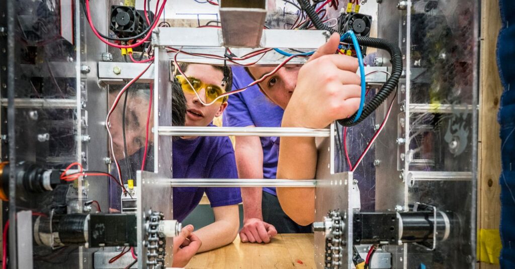 AI is Transforming the Curriculum for High School STEM Students.