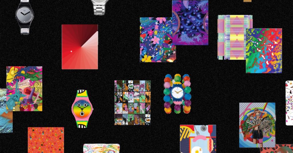 Swatch's Innovative AI Tool Enables You to Customize Your Own Watch Design
