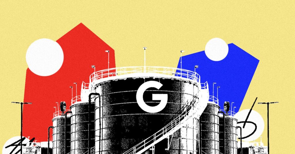 A New Data Center Funded by Google Will Rely on a Large Gas Power Facility