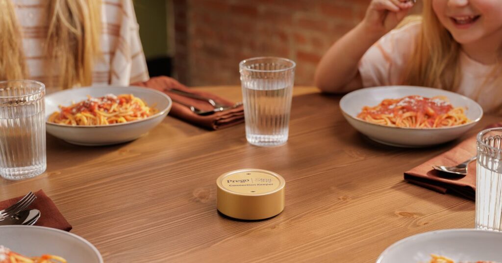 Prego Introduces a Device for Recording Dinner Conversations, Got It?