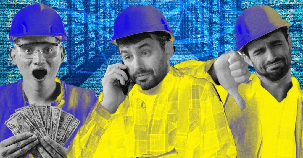 Some Electricians Believe Constructing Data Centers Is a Sellout Move