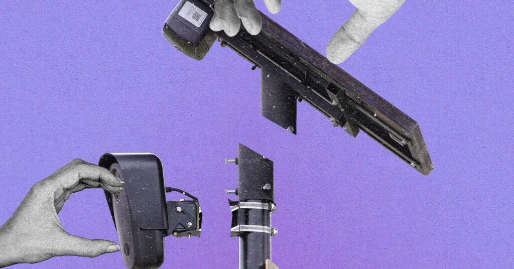 The ‘Guardrail Guy’ Gained Fame by Sharing Insights on Flock Cameras, Only to Have Them Vandalized.